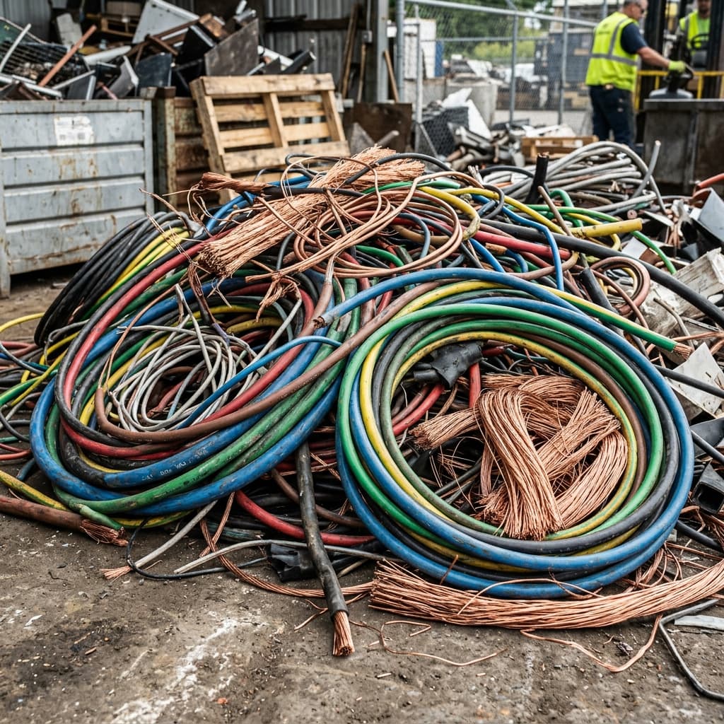 Cable & Wire Scrap buying and collection photo 1 in Riyadh