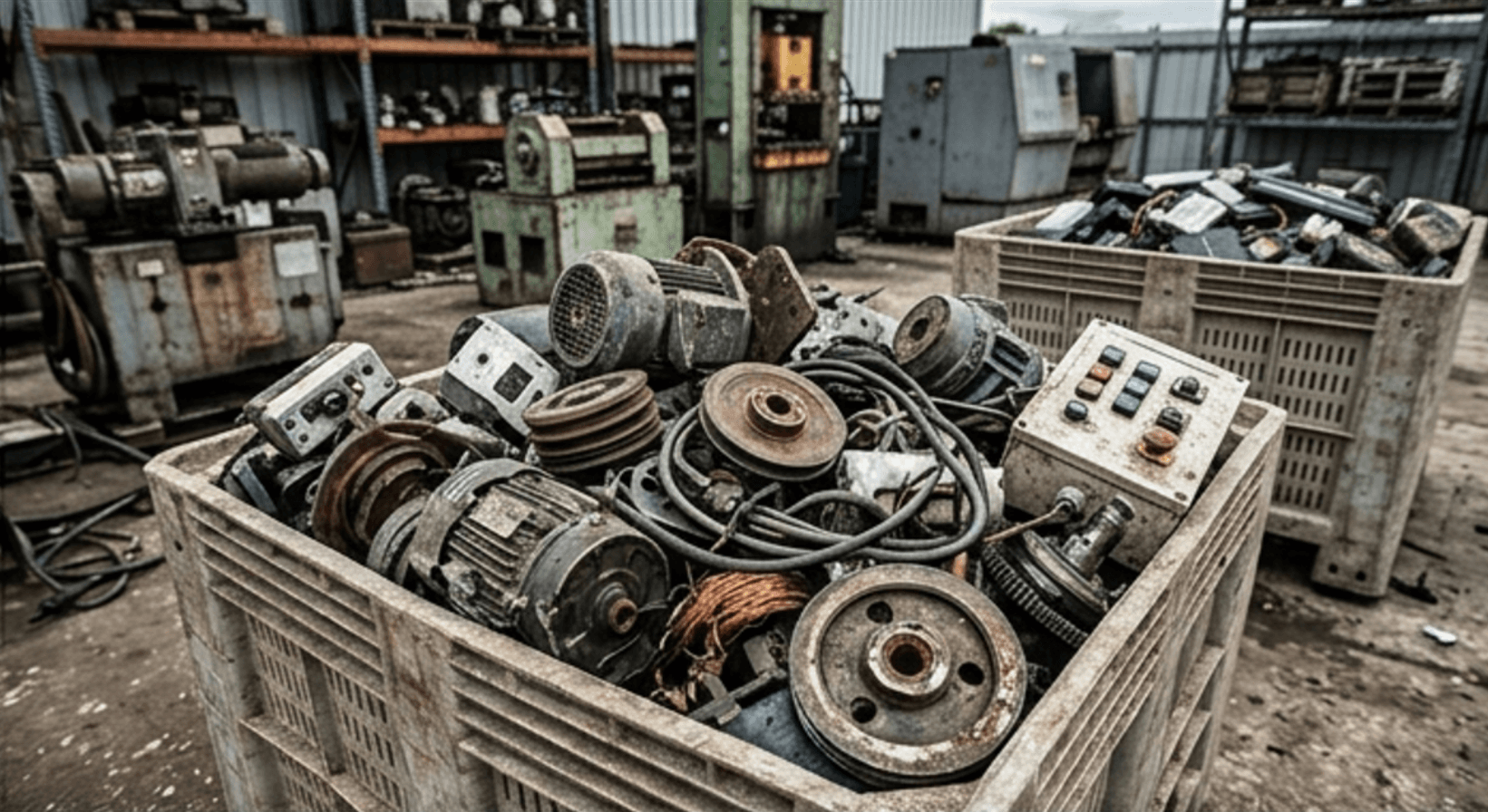 Machinery Scrap buying and collection photo 1 in Riyadh