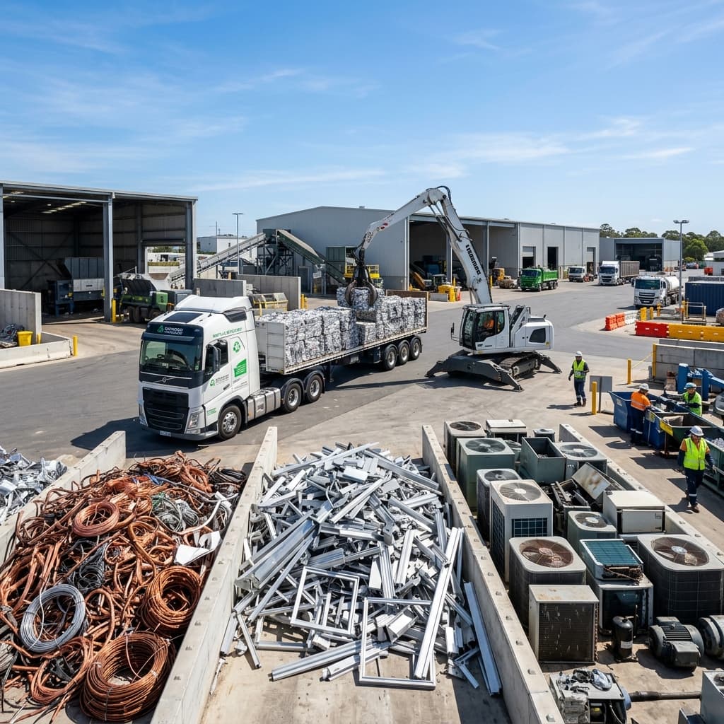 Scrap buying and collection operations in Riyadh